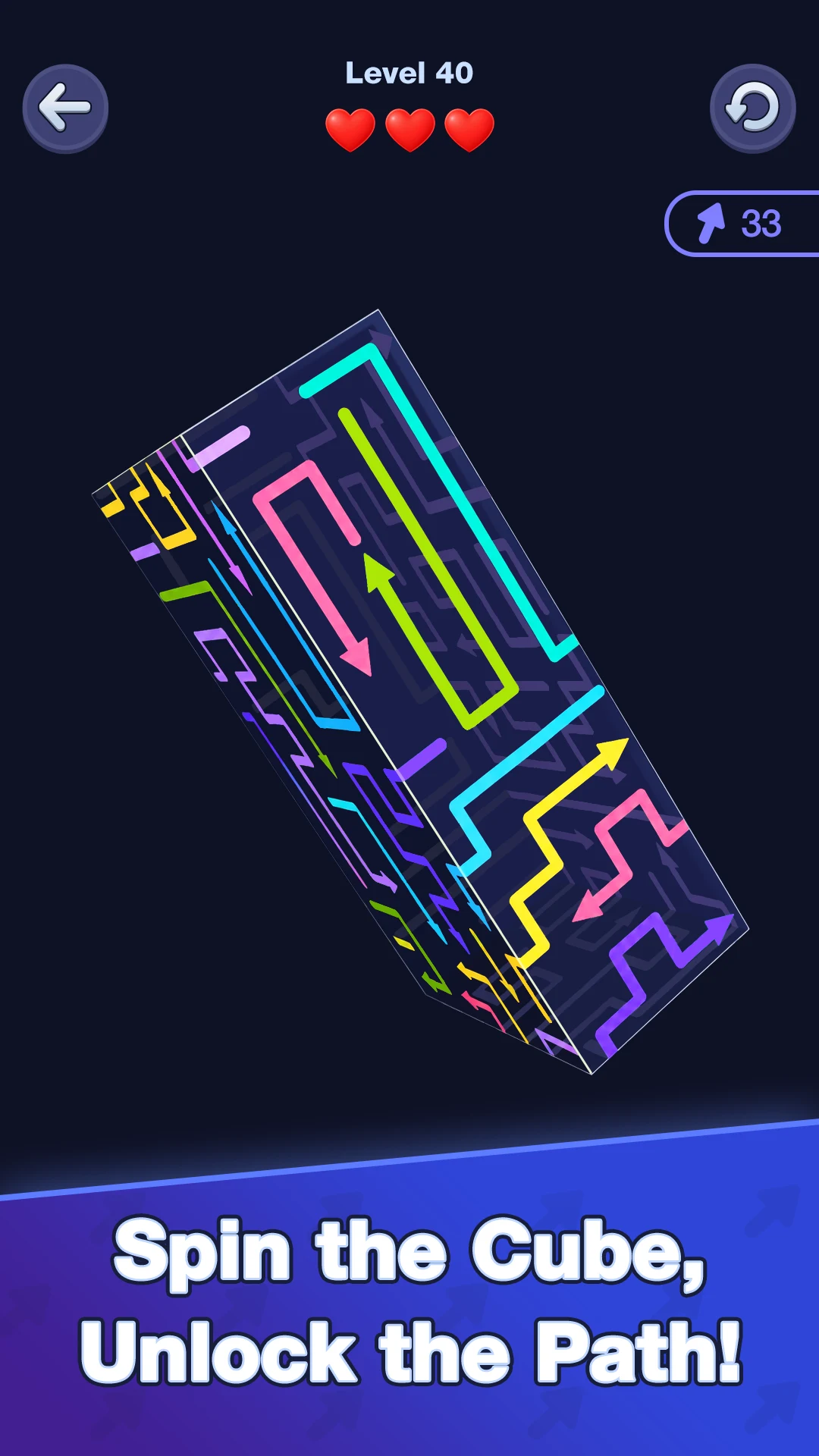 Arrow 3D Master: Cube Escape! screenshot